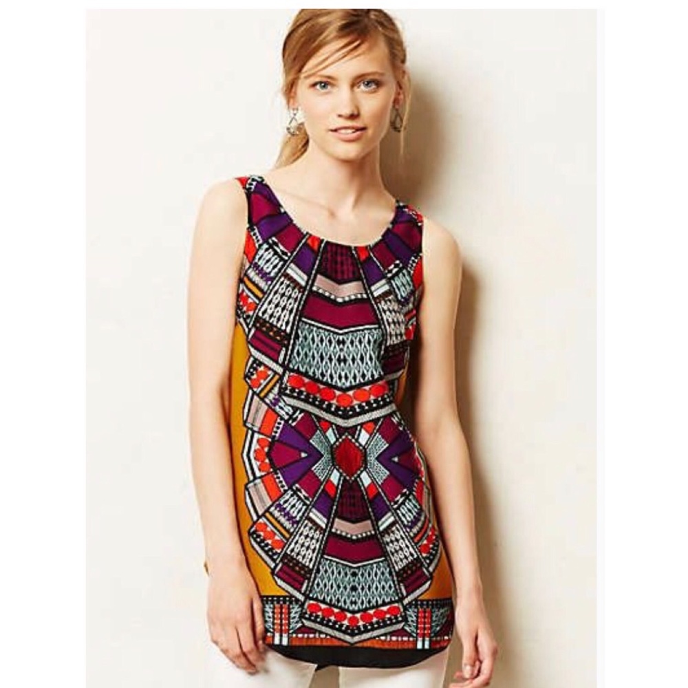 Anthropologie Tt collection Tiwi Tunic
